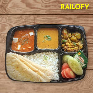 Veg Thali (25 Plates | Rs. 3362 - 10% Off)-Railofy